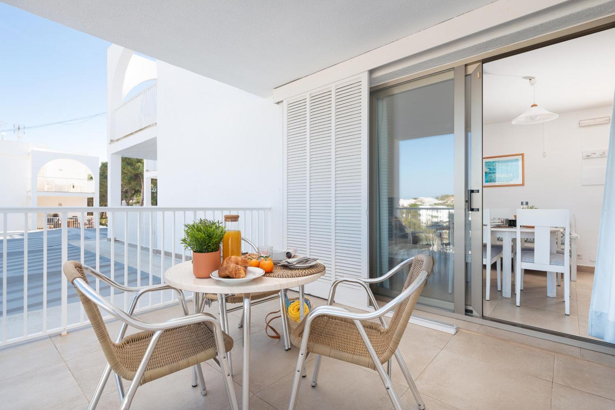 Apartamentos Ferrera Pins Cala Ferrera  Bagian luar foto