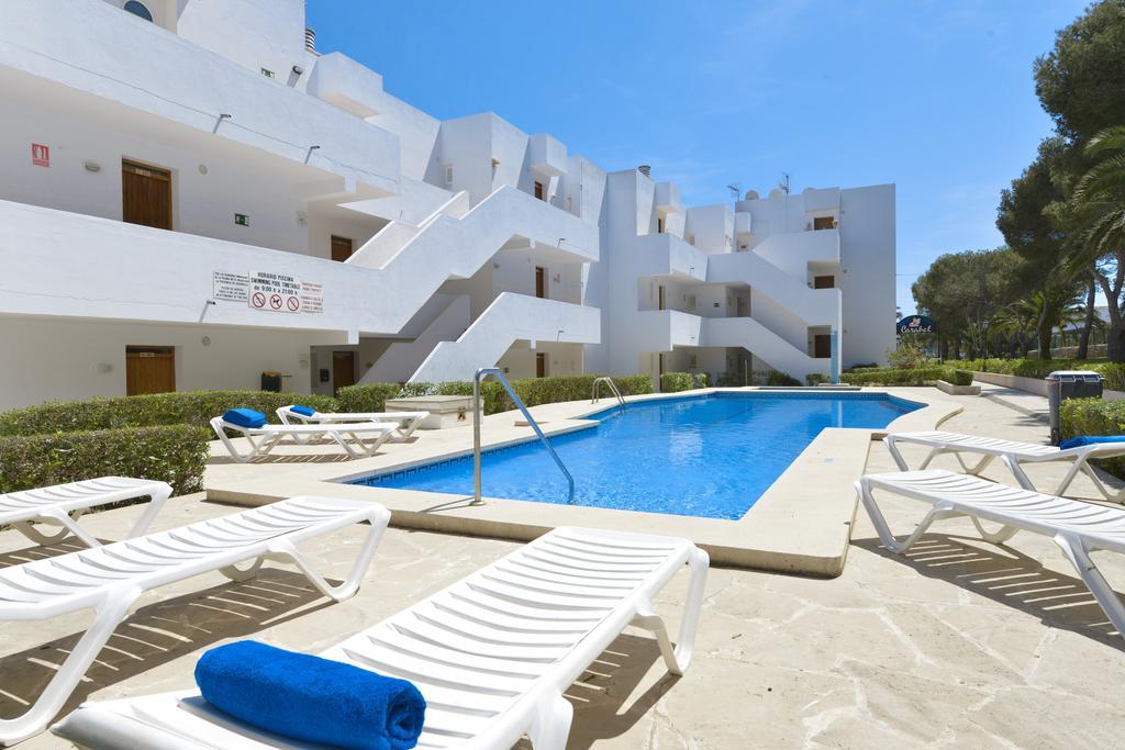 Apartamentos Ferrera Pins Cala Ferrera  Bagian luar foto